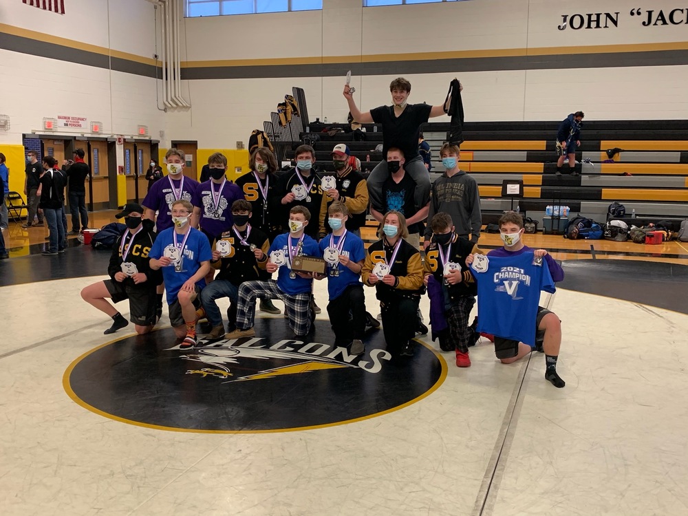 wrestling team wins sectionals