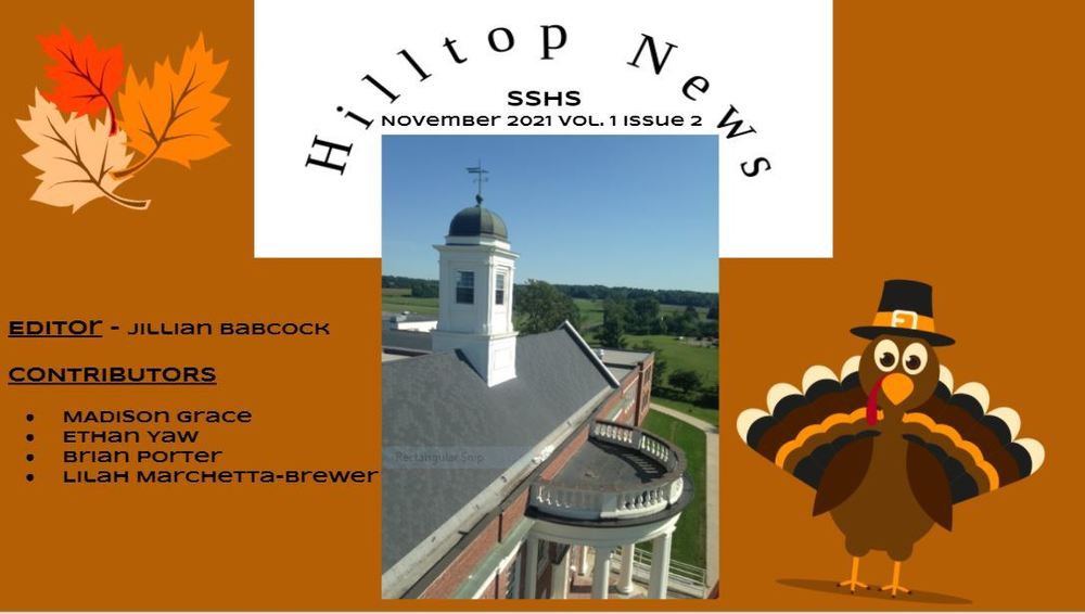 November Hilltop News Cover