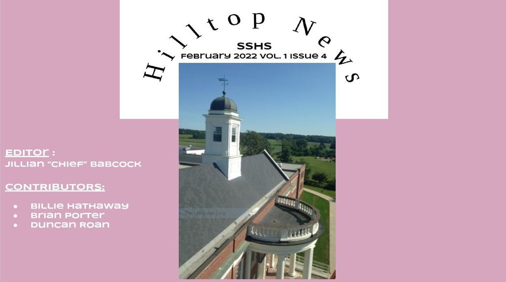 Hilltop News Cover Page
