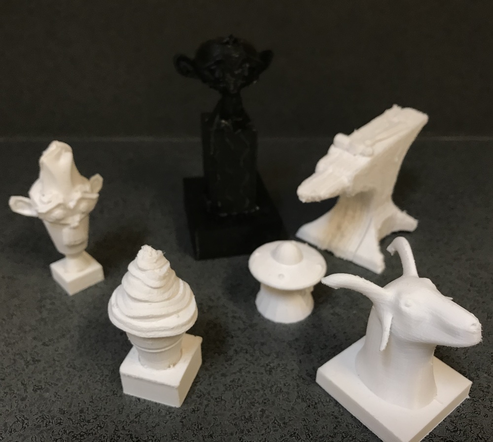 3D sculptures