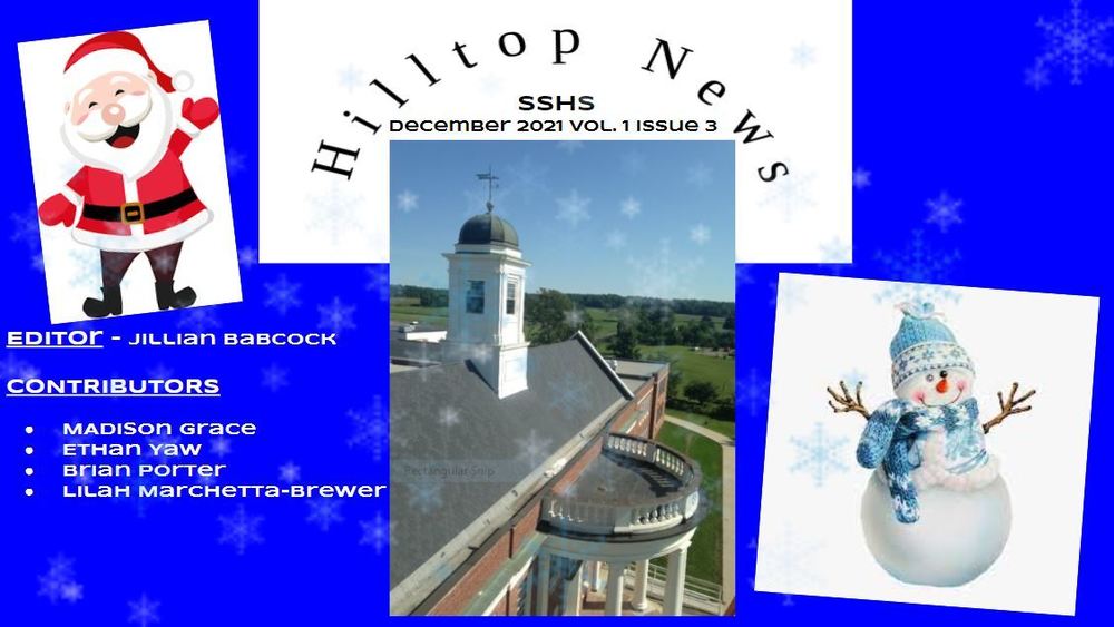 Hilltop News Cover page