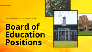 PETITIONS FOR SOUTH SENECA SCHOOL DISTRICT BOARD OF EDUCATION