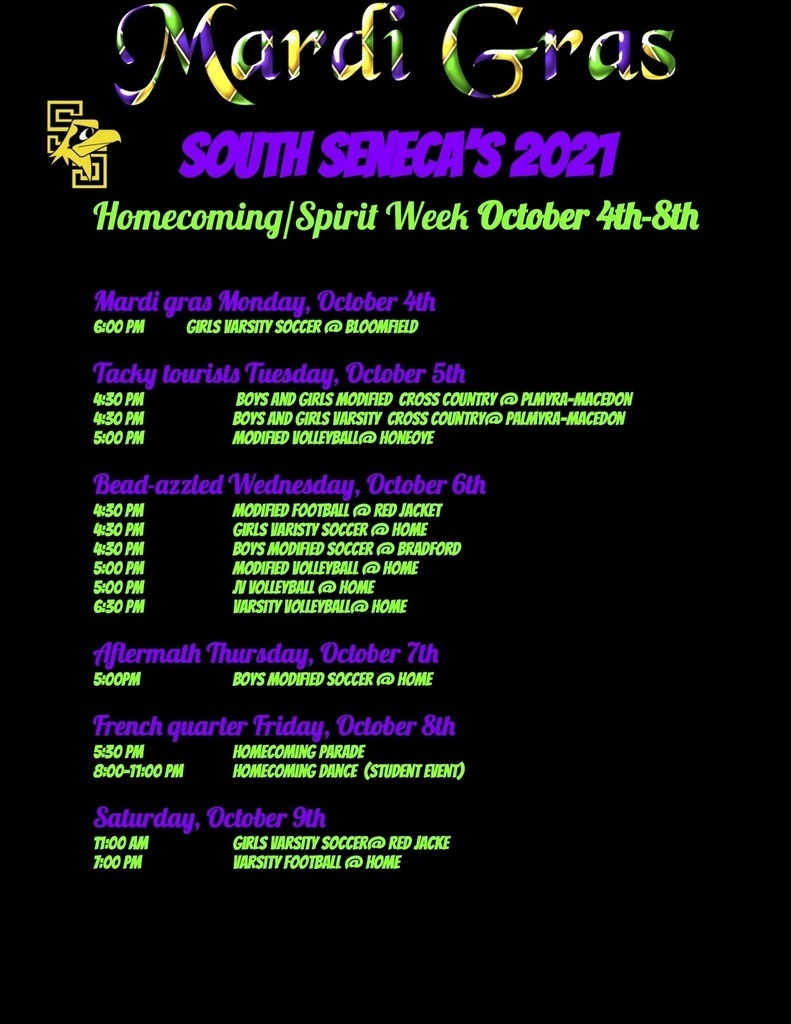 mardi gras schedule