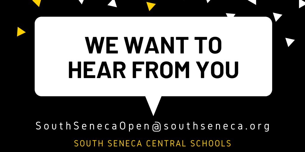 south seneca feedback email address graphic